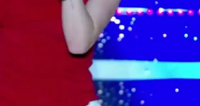 라잇썸 나영 빨간 끈나시